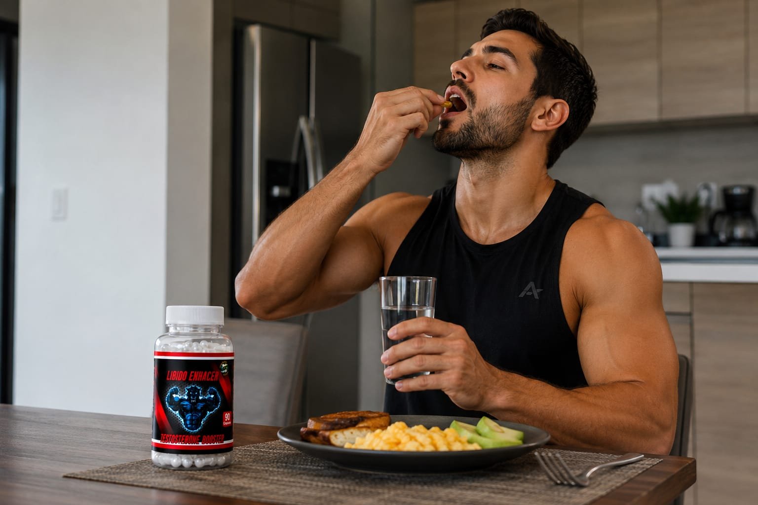 Tomar el potenciador de testosterona con el desayuno
